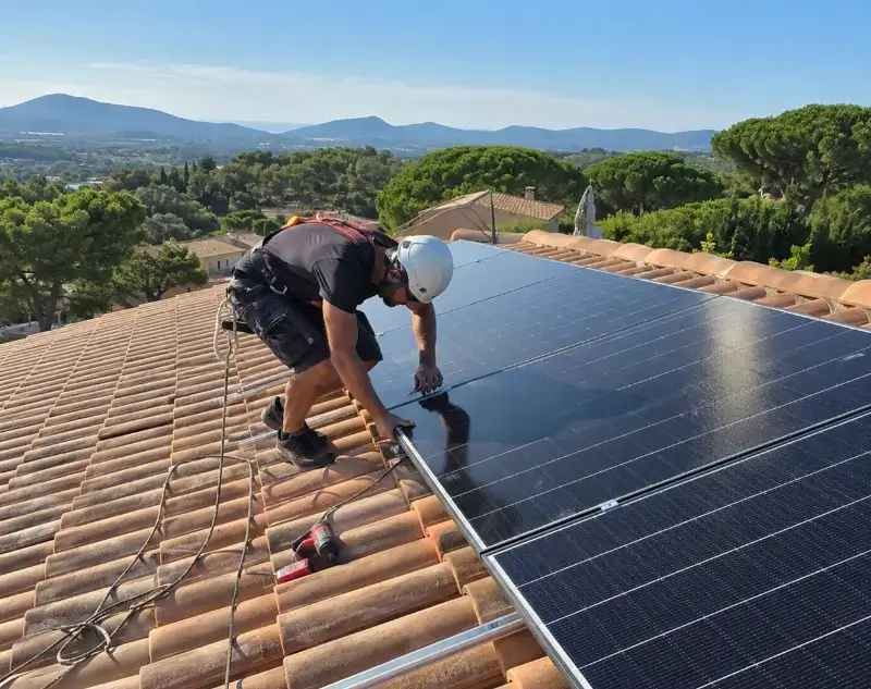Installateur panneaux solaires Fuveau — pose photovoltaïque sur toiture