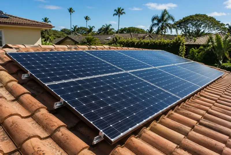 Installation de panneaux solaires à Fuveau
