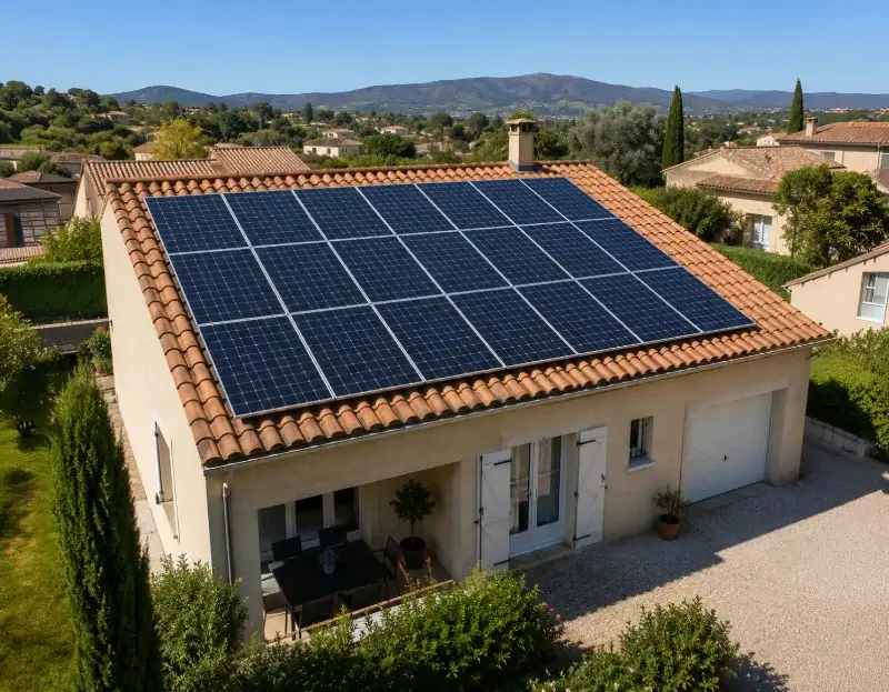 Prime à l'autoconsommation panneaux solaires Fuveau — aide financière de l'État
